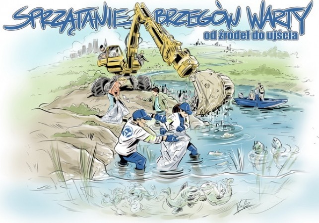projekt sprzatanie brzegow warty od zodel do ujscia